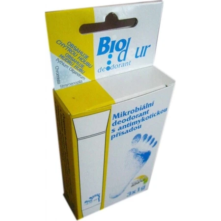 BIODEUR 3G NECHTY A POKOKA LEGS 3×1 г, порошковый дезодорант: цены и характеристики