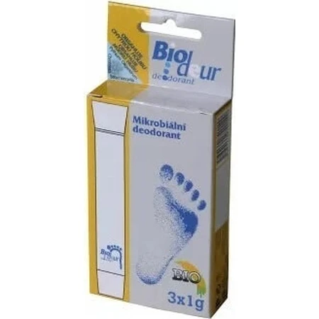 BIODEUR 3G NECHTY A POKOKA LEGS 3×1 г, порошковый дезодорант: цены и характеристики