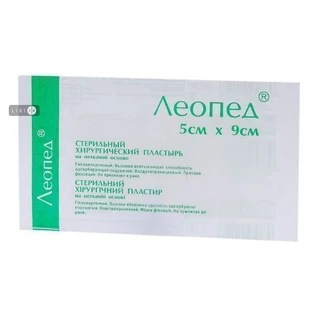 Пластир медичний leopad 5 см х 9 см, 50 шт
