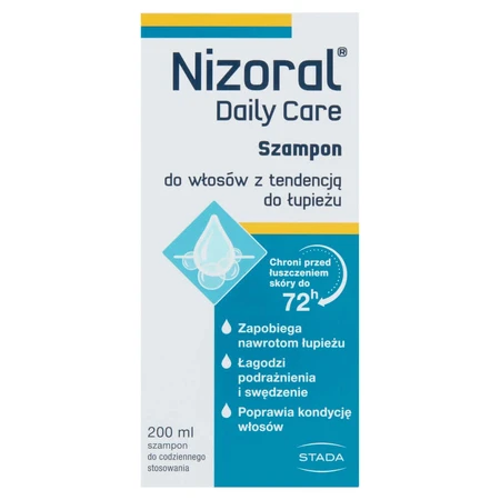 Шампунь Nizoral Daily Care проти лупи, 200 мл: ціни та характеристики