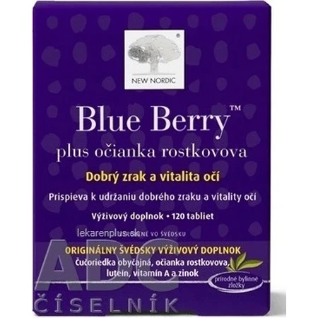NEW NORDIC Blue Berry 1×60 табл, пищевая добавка: цены и характеристики
