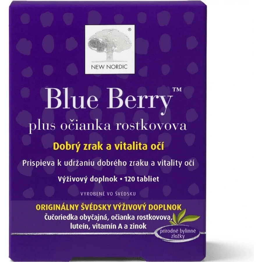 NEW NORDIC Blue Berry 1×60 табл, пищевая добавка: цены и характеристики