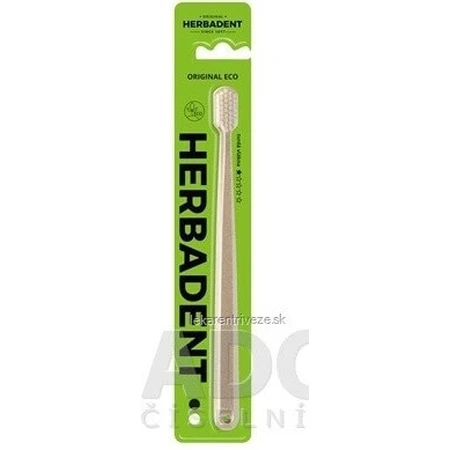 HERBADENT Original ECO Toothbrush Hard 1×1 шт, зубна щітка: ціни та характеристики
