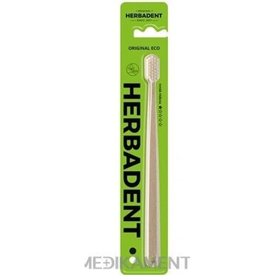 HERBADENT Original ECO Toothbrush Hard 1×1 шт, зубна щітка: ціни та характеристики