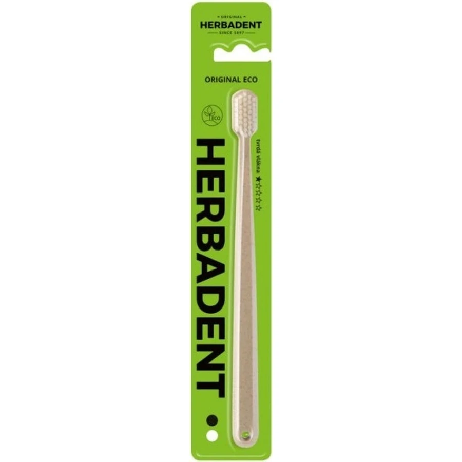 HERBADENT Original ECO Toothbrush Hard 1×1 шт, зубна щітка: ціни та характеристики