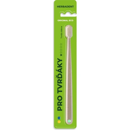 HERBADENT Original ECO Toothbrush Hard 1×1 шт, зубна щітка: ціни та характеристики