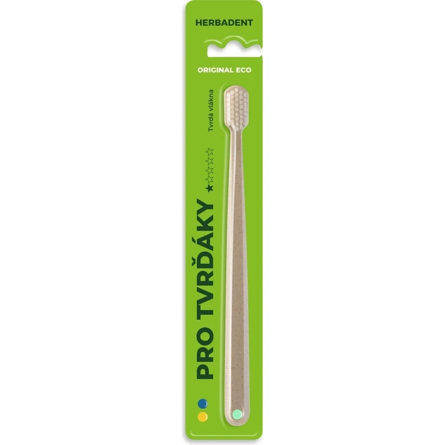HERBADENT Original ECO Toothbrush Hard 1×1 шт, зубна щітка: ціни та характеристики