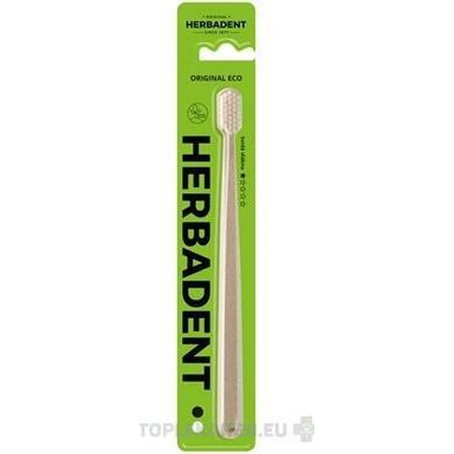 HERBADENT Original ECO Toothbrush Hard 1×1 шт, зубна щітка: ціни та характеристики