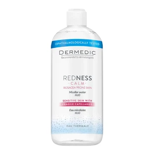 Dermedic Redness Calm, Міцелярний лосьйон H2O, шкіра із запаленнями, 500 мл