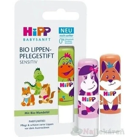 HiPP BABYSANFT Бальзам для губ 1×4,8 г, бальзам для губ для немовлят: ціни та характеристики