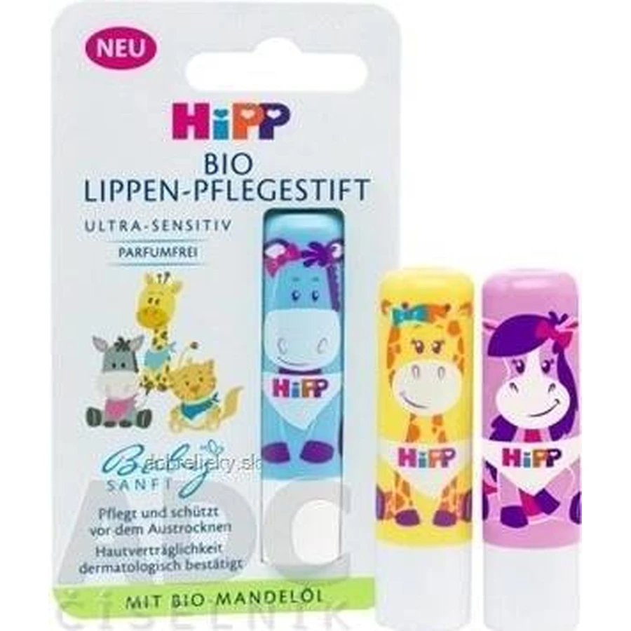 HiPP BABYSANFT Бальзам для губ 1×4,8 г, бальзам для губ для немовлят: ціни та характеристики