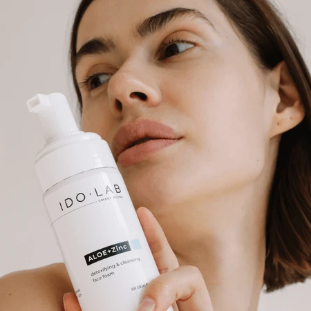 Ido Lab Aloe+Zn, детоксицирующая и глубоко очищающая очищающая пенка, 150 мл: цены и характеристики