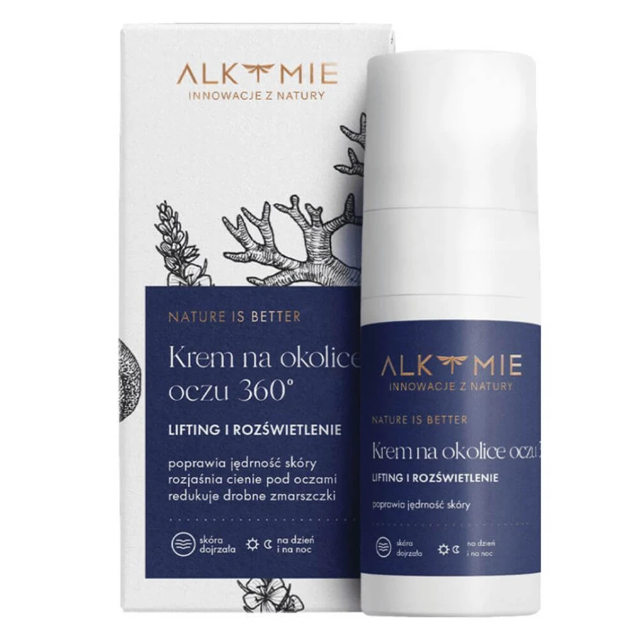 Alkmie Anti Age, Nature is better Eye Opening Cream, 15 мл: цены и характеристики