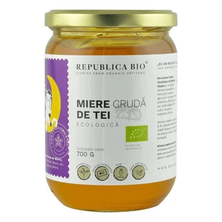 Органический сырой органический мед, 700 г, Organic Republic