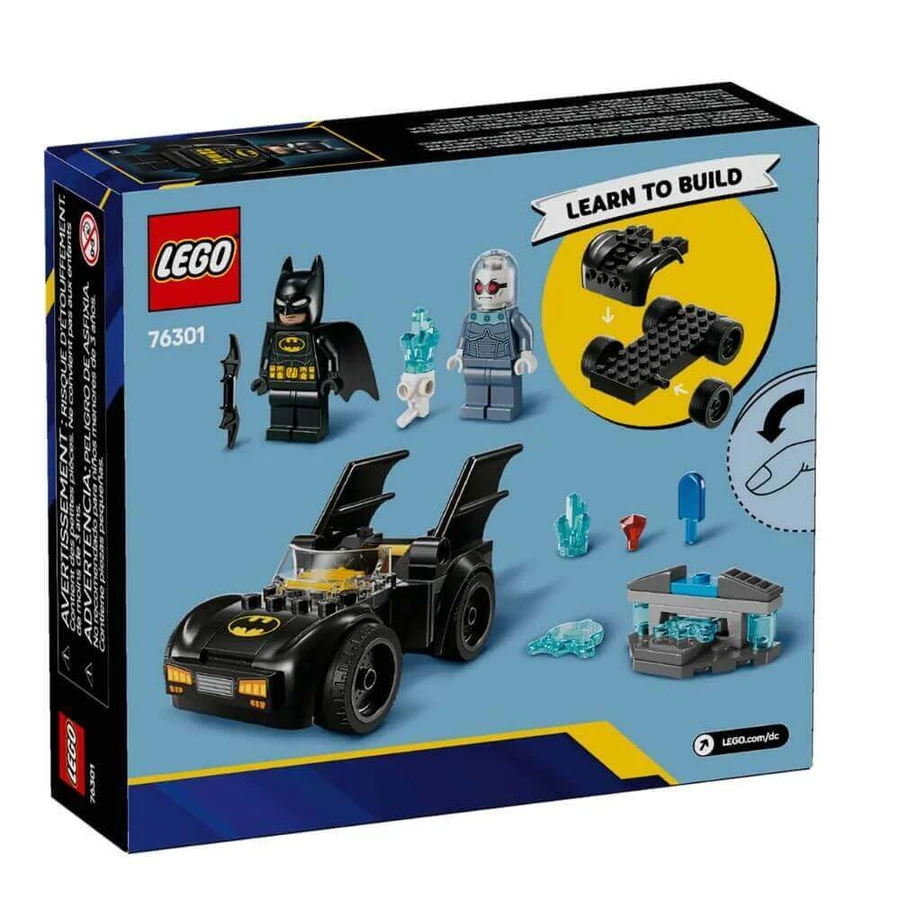 Бэтмен и Бэтмобиль против Мистера Фриза DC, 4 года+, 76301, Lego: цены и характеристики