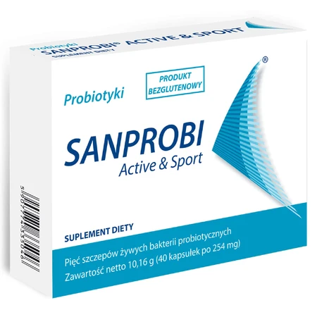 Sanprobi Active & Sport, 40 капсул: ціни та характеристики