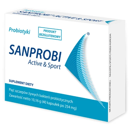 Sanprobi Active & Sport, 40 капсул: ціни та характеристики