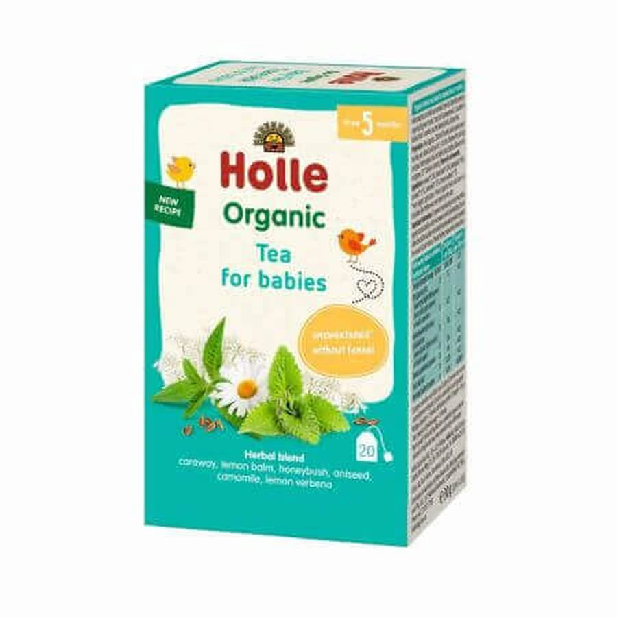 Органический чай для детей, 20 пакетиков, Holle: цены и характеристики