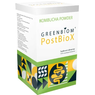 PostBioX Kombucha, 120 капсул, Greenbiom