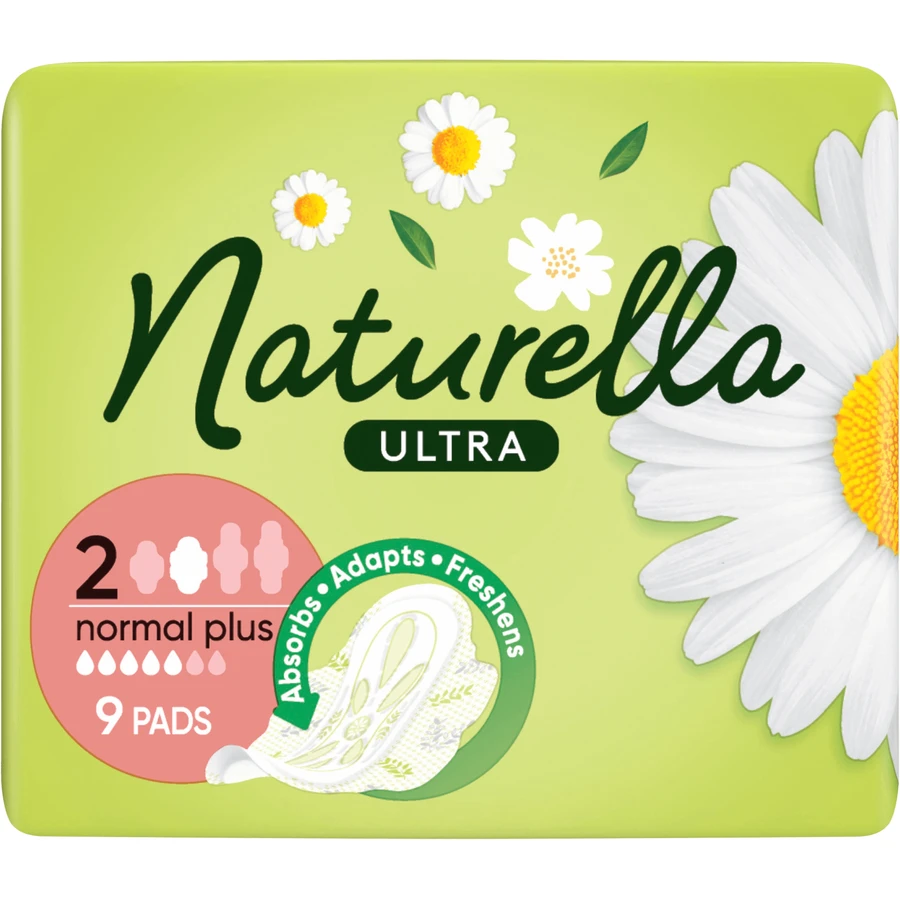 Naturella Ultra Normal Plus 2 крыла с крылышками 9 шт.: цены и характеристики