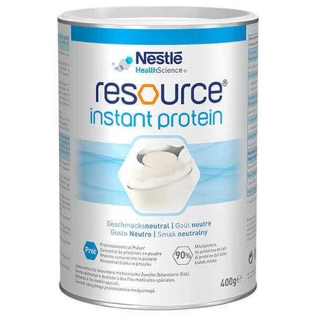 Продукт для спеціального харчування Resource Instant Protein, нейтральний смак, 400 г: ціни та характеристики