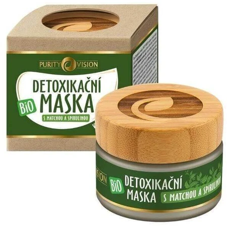 Purity Vision Bio Detox Mask с матчей и спирулиной 40 мл: цены и характеристики