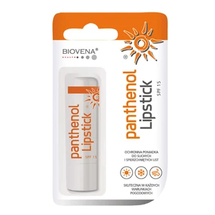 Помада для сухих та потрісканих губ Panthenol Lipstick SPF 15 Захисна помада для сухих та потрісканих губ, 4,5 г