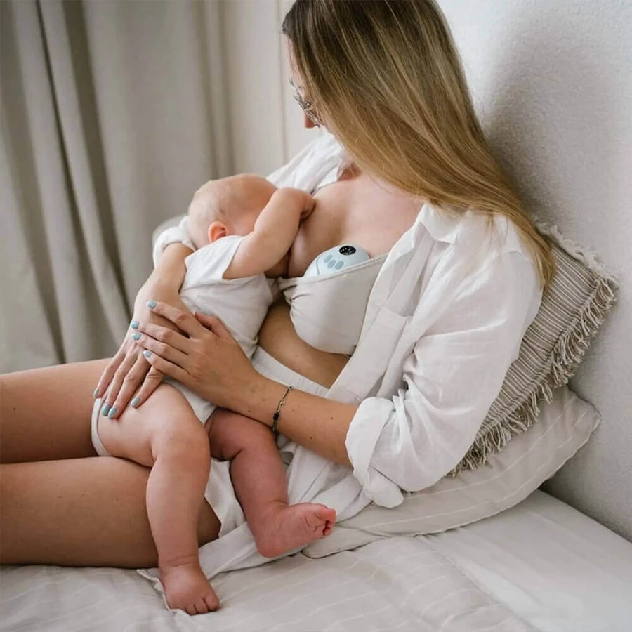 BabyOno Megan, електричний молоковідсмоктувач, стиль метелика, не потребує рук: ціни та характеристики