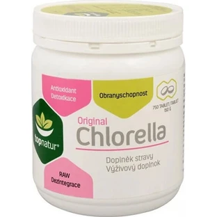 topnatur CHLORELLA Original 1×750 тбл, прісноводні водорості