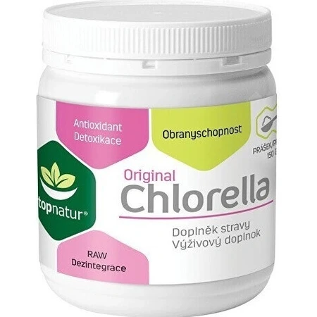 topnatur CHLORELLA Original 1×750 тбл, прісноводні водорості: ціни та характеристики