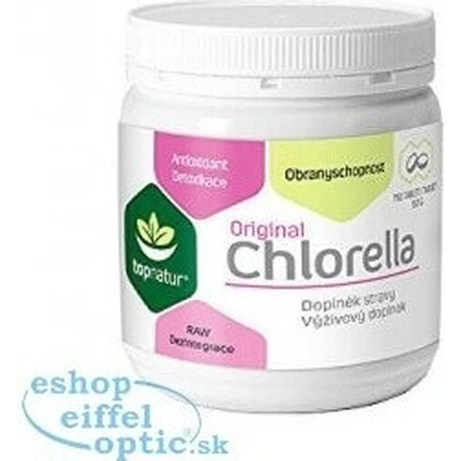 topnatur CHLORELLA Original 1×750 тбл, прісноводні водорості: ціни та характеристики