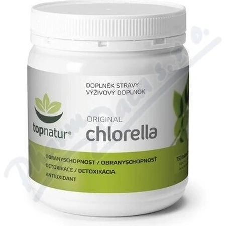 topnatur CHLORELLA Original 1×750 тбл, прісноводні водорості: ціни та характеристики