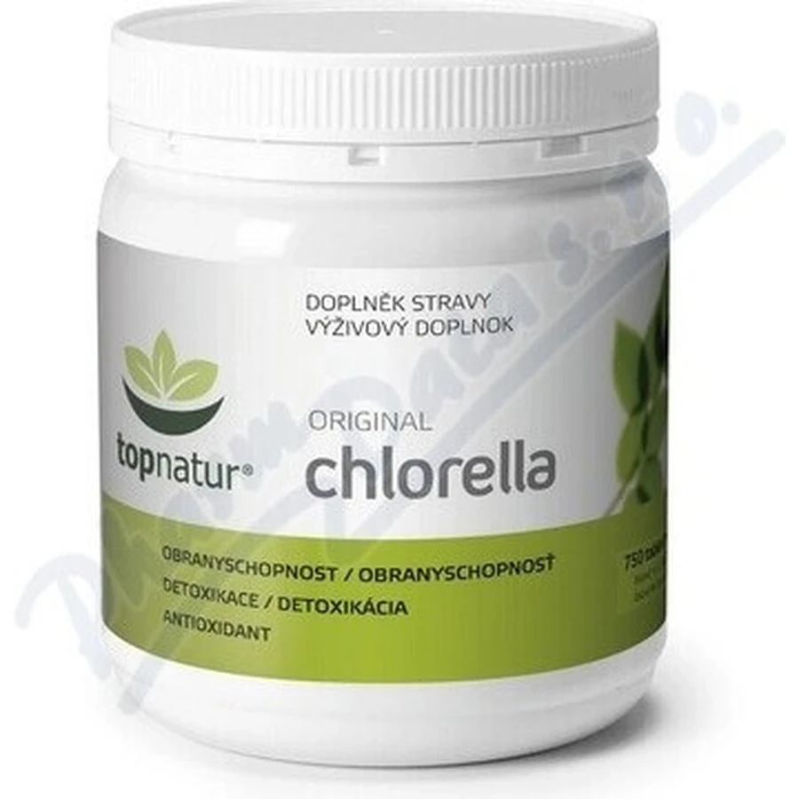 topnatur CHLORELLA Original 1×750 тбл, прісноводні водорості: ціни та характеристики