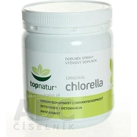 topnatur CHLORELLA Original 1×750 тбл, прісноводні водорості: ціни та характеристики