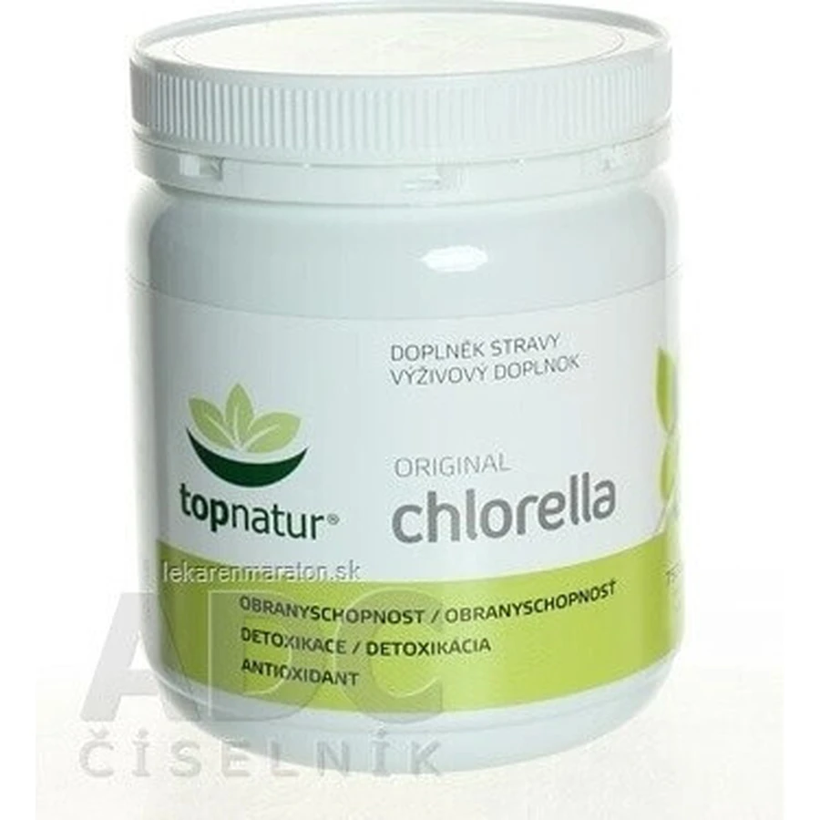 topnatur CHLORELLA Original 1×750 тбл, прісноводні водорості: ціни та характеристики
