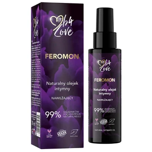 Інтимна олія B4Love Pheromone, натуральна, зволожувальна, 70 мл