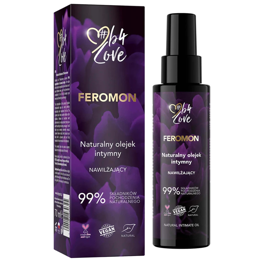 Интимное масло B4Love Pheromone, натуральное, увлажняющее, 70 мл: цены и характеристики