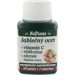 MedPharma ЯБЛУЧНИЙ КОКОС, ВІТАМІН С, КЛІТКОВИНА, ХРОМ 1×37 табл, APPLE COCONUT, VIT C, FIBR, CHROME: ціни та характеристики
