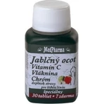 MedPharma ЯБЛУЧНИЙ КОКОС, ВІТАМІН С, КЛІТКОВИНА, ХРОМ 1×37 табл, APPLE COCONUT, VIT C, FIBR, CHROME: ціни та характеристики