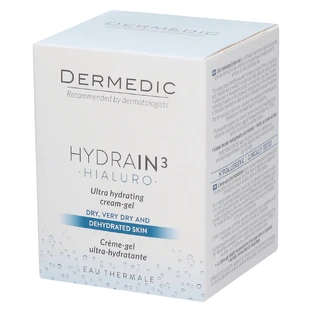 Dermedic Hydrain 3 Hialuro, ультраувлажняющий крем-гель для лица, сухая кожа, 50 мл