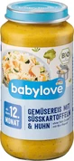 Babylove ЕКО-меню з куркою та рисом з бататом і картоплею, 12+, 250 г