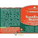 Супер пищеварительные ферменты, 30 капсул, Herbagetica