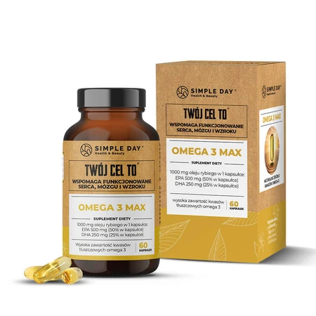 Simple Day Omega 3 Max, 60 капсул: цены и характеристики