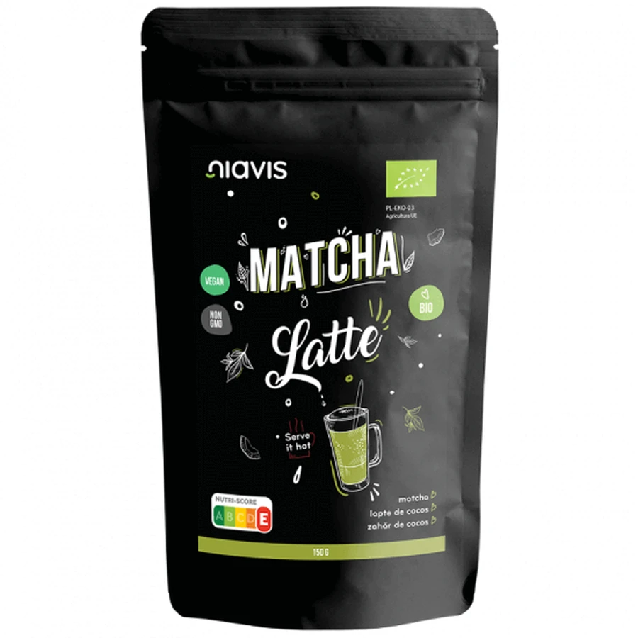 Еко Матча Латте Матча в порошку, 150 г, Niavis: ціни та характеристики