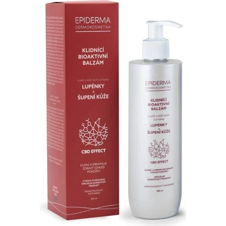 EPIDERMA CBD BIOACTIVE Eczema Balm 1×300 ml, бальзам от экземы: цены и характеристики