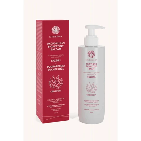EPIDERMA CBD BIOACTIVE Eczema Balm 1×300 ml, бальзам от экземы: цены и характеристики