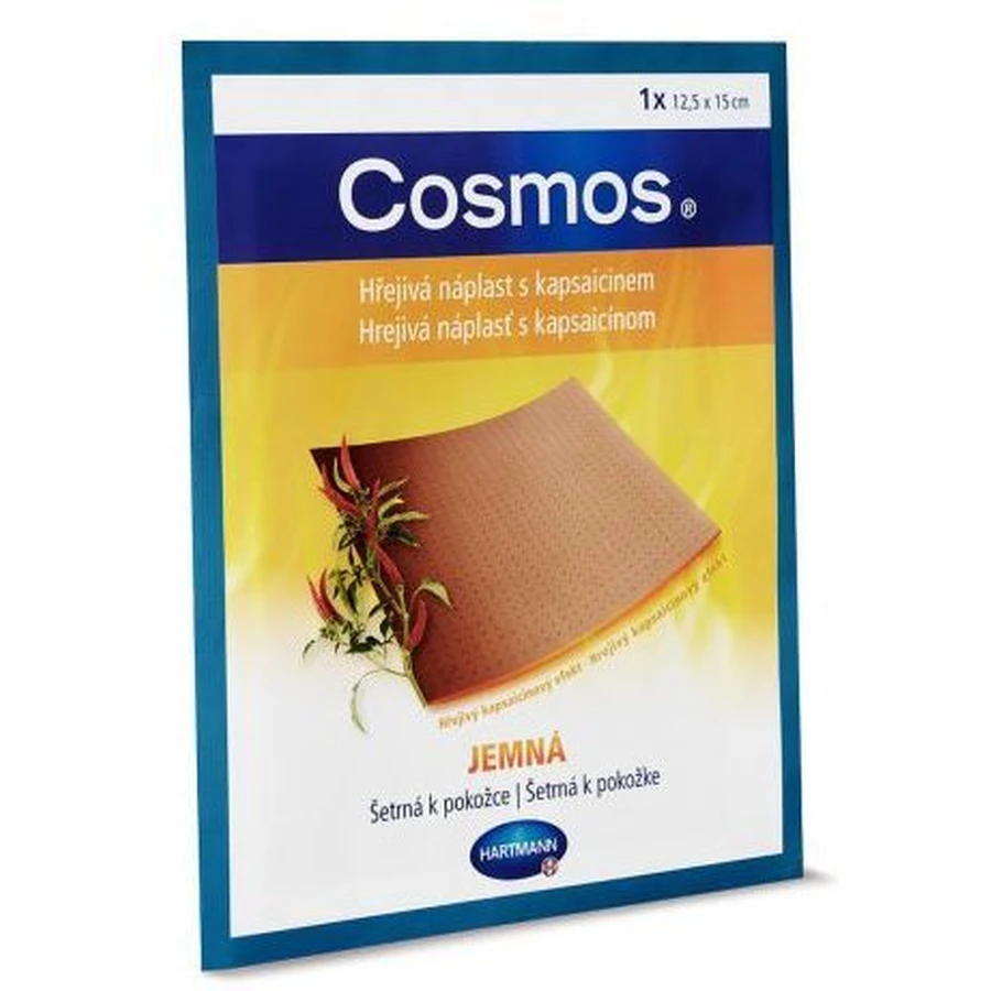 Пластир зігріваючий з капсаїцином Hartmann Cosmos 12,5x15 см: ціни та характеристики