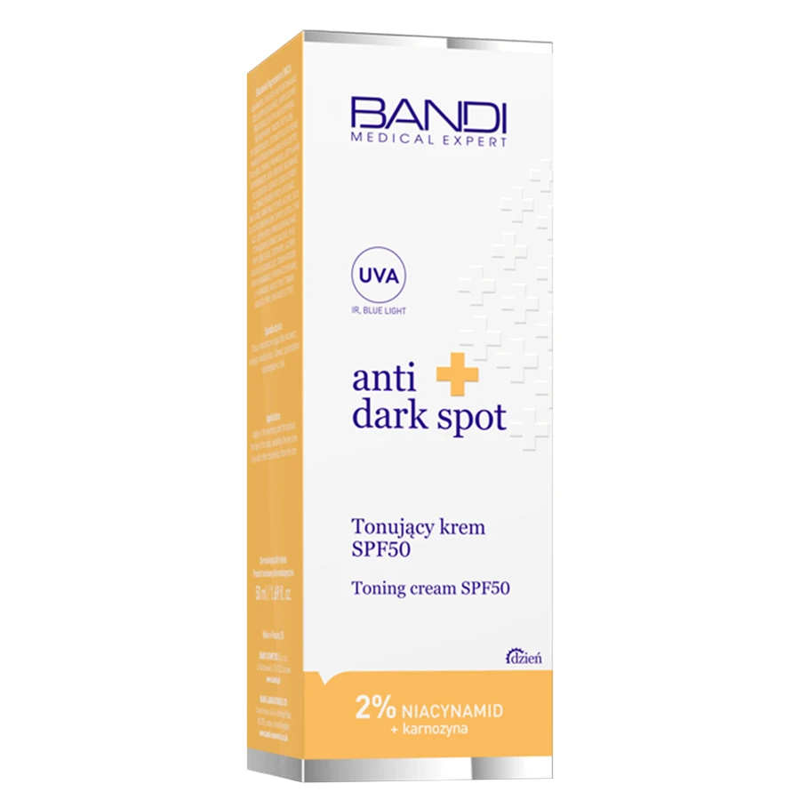 Bandi Medical Expert Проти темних плям, тональний крем, SPF 50, 50 мл: ціни та характеристики