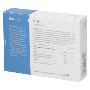 SEMA Lab Na Sen, 30 таблеток, вкритих плівковою оболонкою