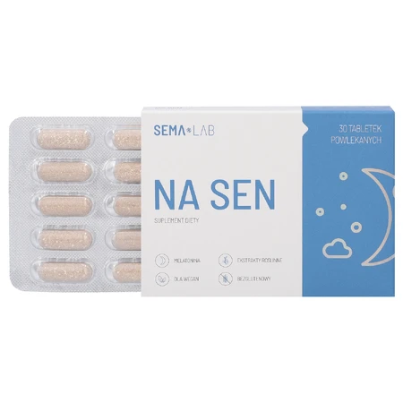 SEMA Lab Na Sen, 30 таблеток, вкритих плівковою оболонкою: ціни та характеристики